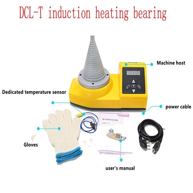 cone induction bearing heater