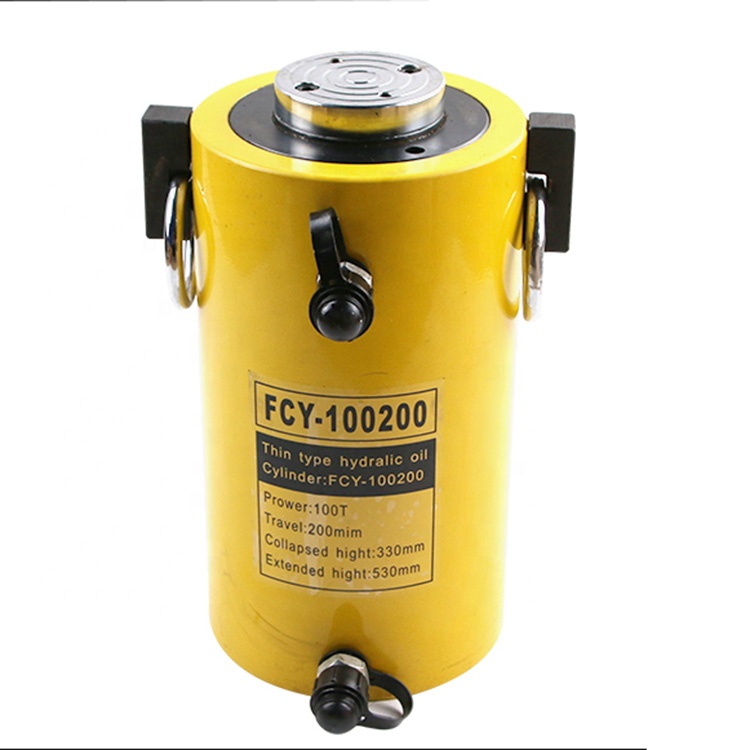 Kích thủy lực 10 tấn, 50 tấn, 100 tấn, 200 tấn và 300 tấn Kich 100 tan 2 chieu