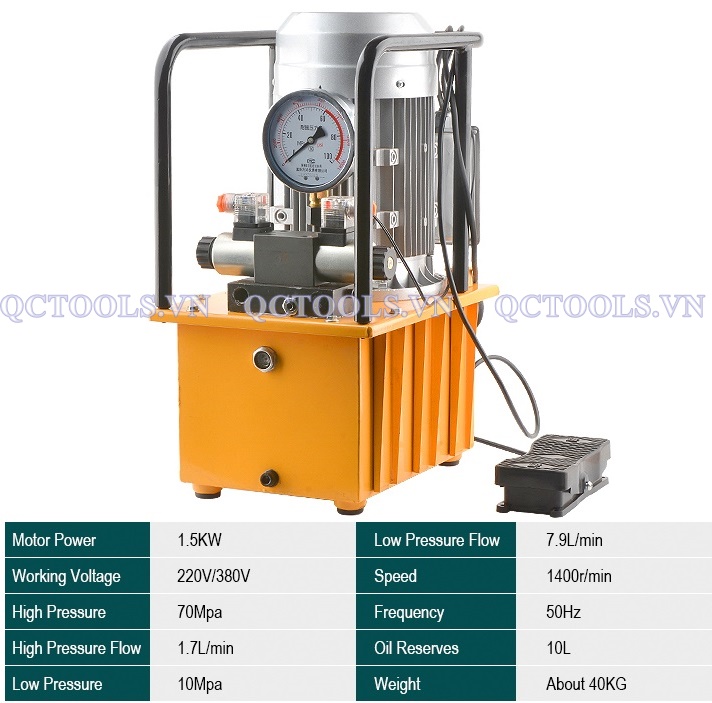 Bom dien thuy luc van dien tu DB150 D2