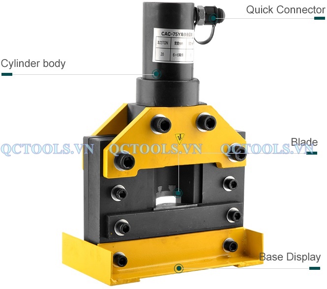 CHI TIET CAC BO PHAN CUA MAY CAT VAT MEP GOC THUY LUC 25 TAN