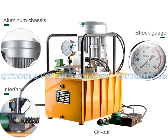 Cau tao bom dien thuy luc 700 bar DB300 D1