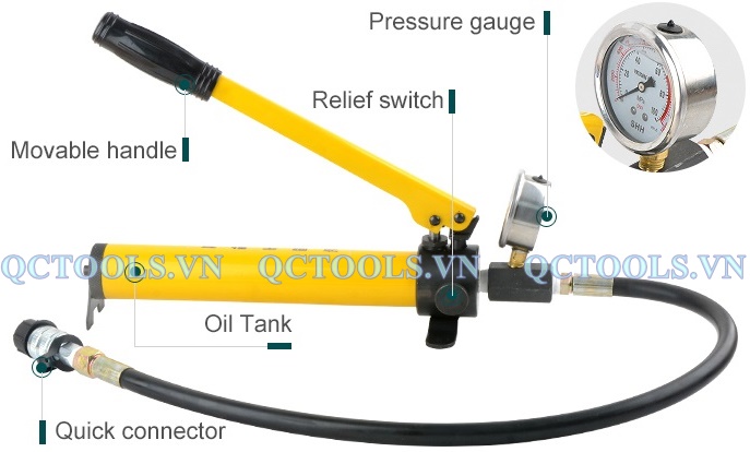 Cau tao cua bom tay CP 600