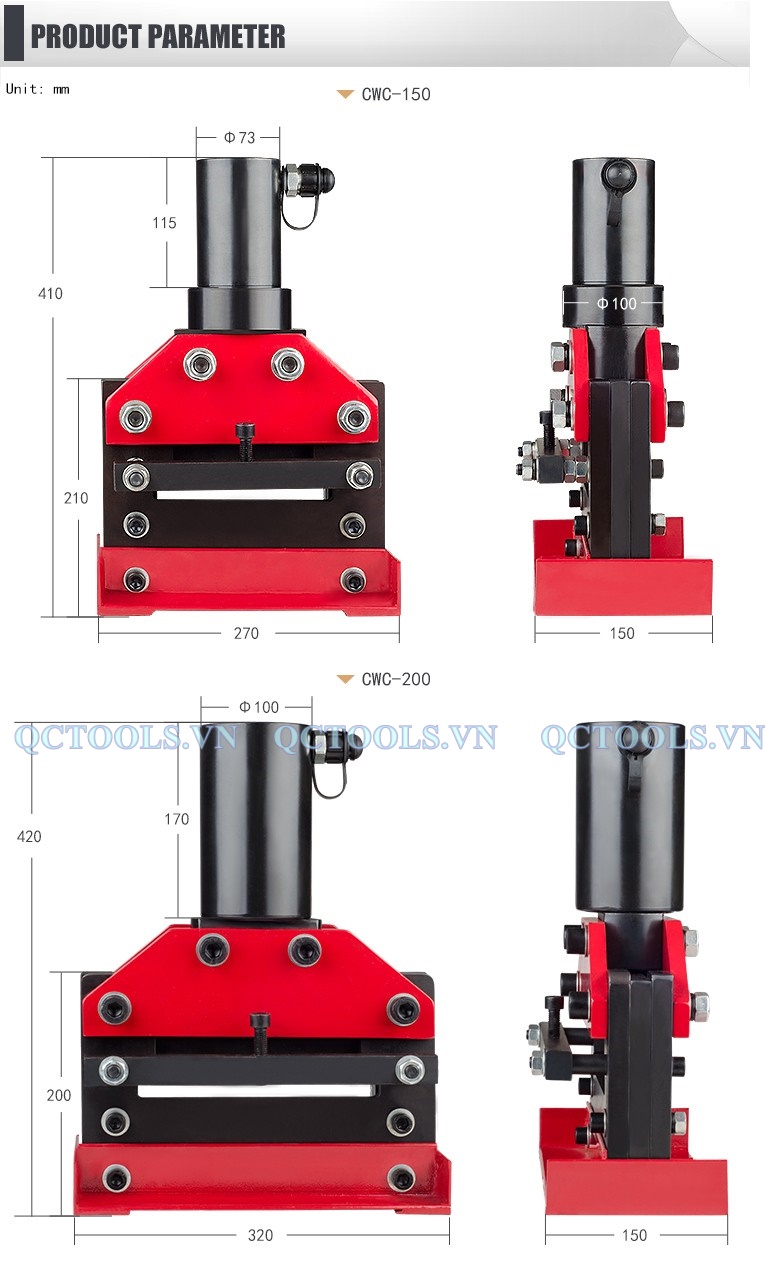 Dau cat thanh cai thuy luc TAC CWC 150 CWC 200