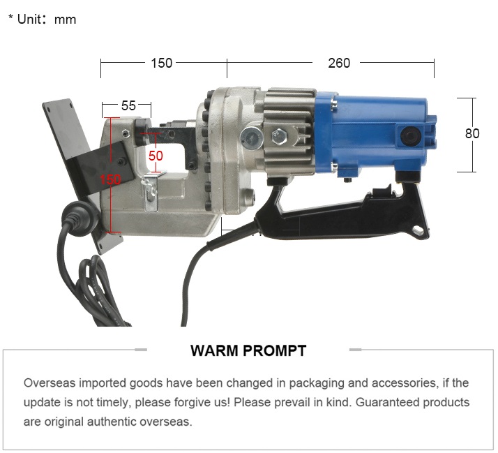 Máy đột lỗ thủy lực chạy điện MHP-20 (thân ngắn) THONG SO KICH THUOC MAY DOT LO CHAY DIEN MHP 20U