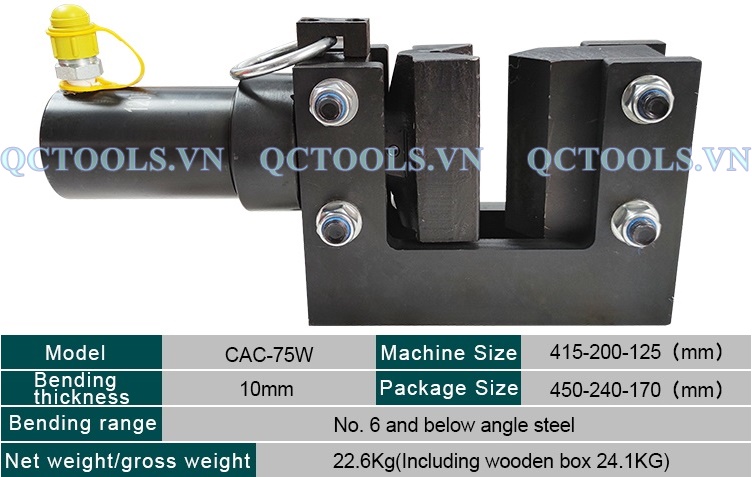 Dau uon thanh cai bang thuy luc CAC 75W