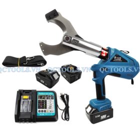 Máy cắt cáp thủy lực chạy pin EZ-65C full set May cat cap thuy luc dung Pin