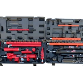 Bộ kéo nắn thủy lực 10 tấn Thiet bi thuy luc keo nan xe tai nan 4 va 10 Ton