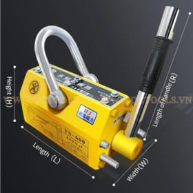 Nam châm nâng hàng tay gạt 400 kg PML-400 nam cham nang hang PML 600