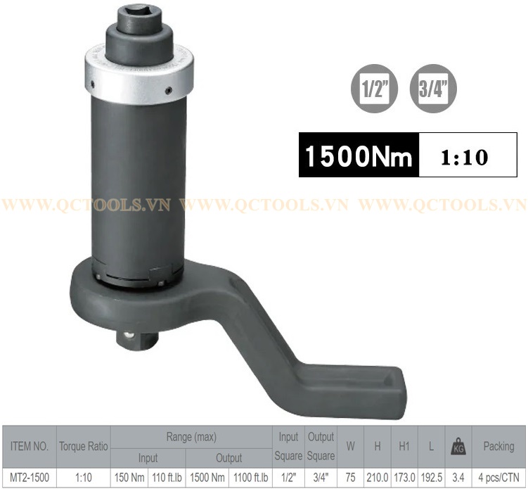 Co le nhan luc matatakitoyo 1500 N.m