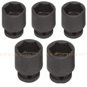 Đầu tuýp đen ngắn 1″ lục giác 24 mm Bo khau den 1 inch