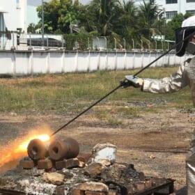 Ống Lance nhiệt Thermic Lance