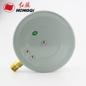 Đồng hồ đo áp suất Hongqi Y-150 (0~1.0 MPA) Mat sau dong ho do ap suat 150 mm hongqi trung quoc