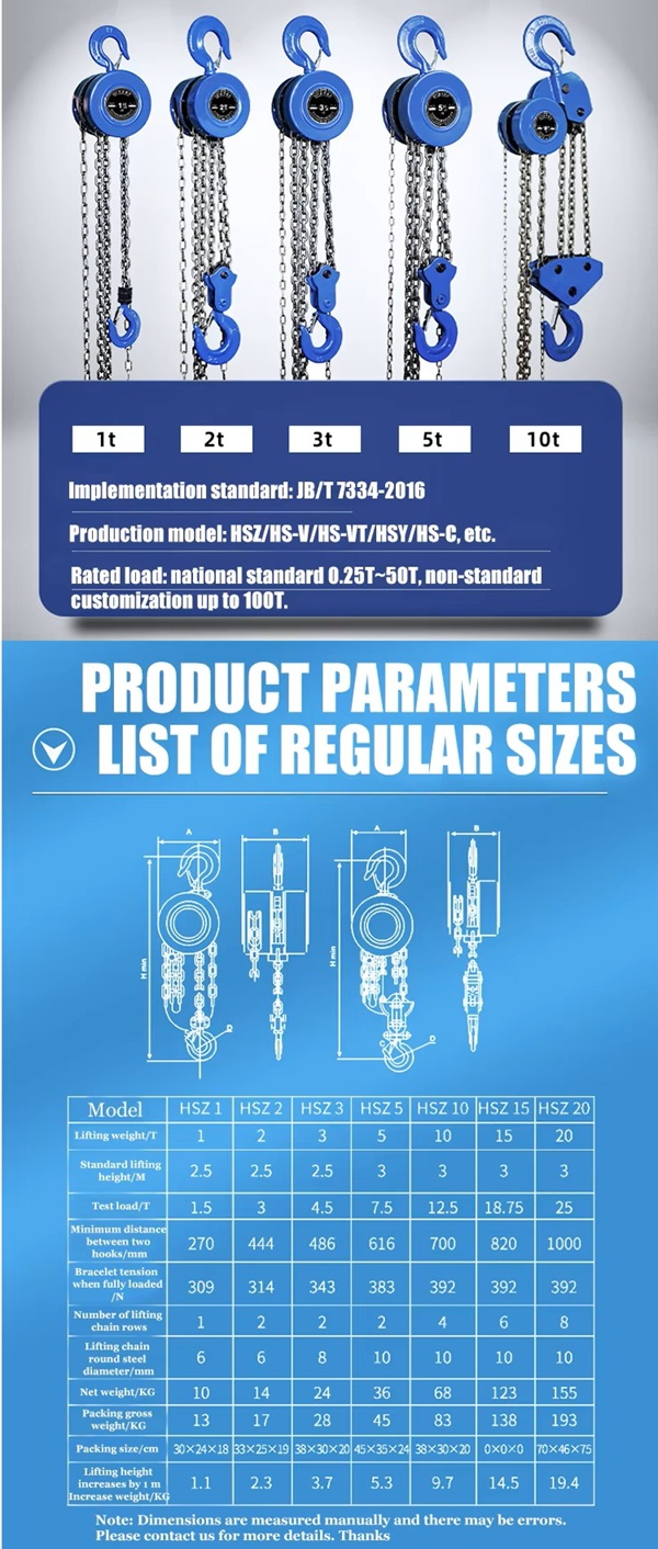 Pa lang xich keo tay HSZ 5TX6M Pa lang xich keo tay HSZ 5TX6M