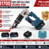 Máy siết bu lông dùng pin B1700