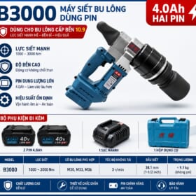Máy siết bu lông dùng pin B3000
