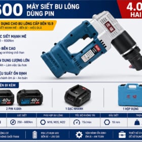 Máy siết bu lông dùng pin B600