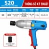 Máy siết bu lông nhanh chạy điện Huxiao E20