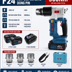 Máy siết cắt đầu bu lông dùng pin F24