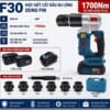 Máy siết cắt đầu bu lông dùng pin F30