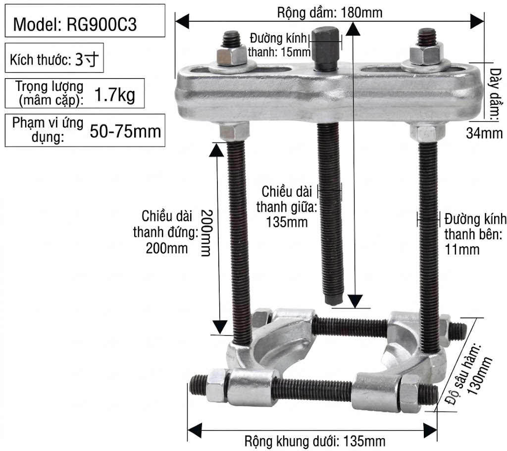 Bo cao dia (bearing separator) model RG900C3 Bo cao dia bearing separator model RG900C3