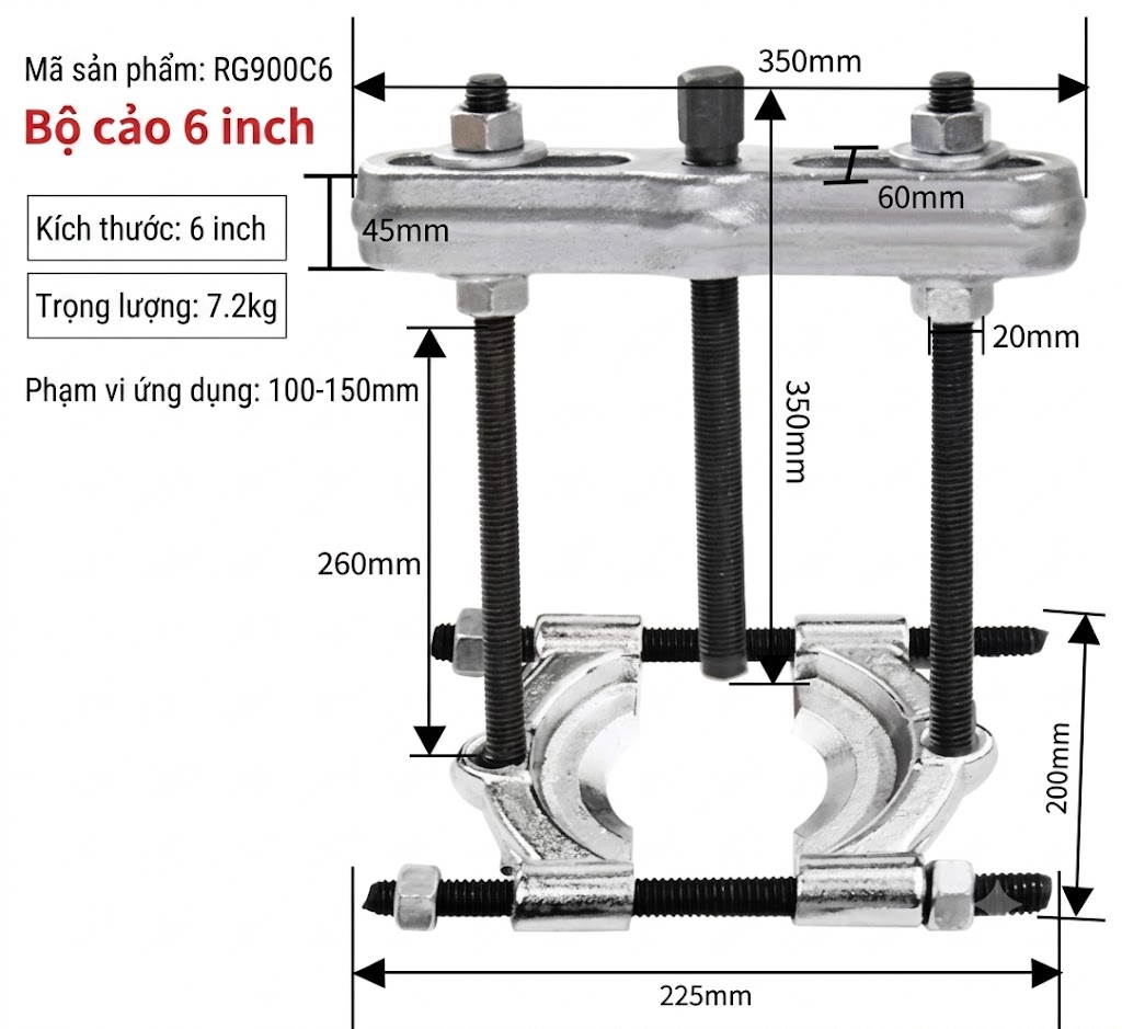 Bo cao dia (bearing separator) model RG900C6 Bo cao dia bearing separator model RG900C6