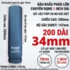Khẩu tuýp 1 inch dài 200 mm lục giác 34 mm