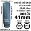 Khẩu tuýp 1 inch dài 200 mm lục giác 41 mm
