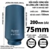 Khẩu tuýp 1 inch dài 200 mm lục giác 75 mm