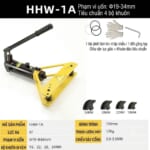 Máy uốn ống thủy lực TLP HHW-1A