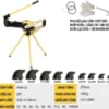 Máy uốn ống thủy lực TLP HHW-4J