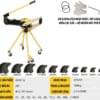 Máy uốn ống thủy lực TLP HHW-5J