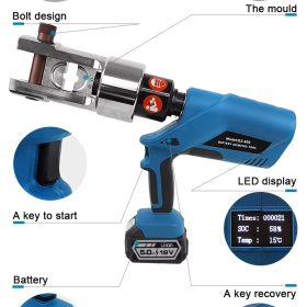 Máy ép cos thủy lực dùng pin EZ-630 may ep cos thuy luc dung pin ez 630 01